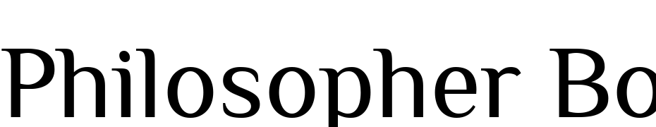 Philosopher Bold Font Download Free